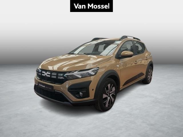 Dacia Sandero TCe 90 Stepway Expression, Auto's, Voorwielaandrijving, Stof, Gebruikt, 91 pk