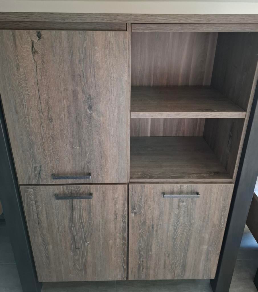 Buffetkast/ladekast, Huis en Inrichting, Kasten | Buffetkasten, Ophalen, Met deur(en), 100 tot 150 cm, Zo goed als nieuw