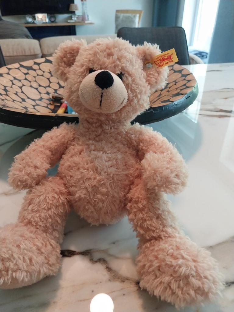 STEIFF KNUFFEL BEER( 30cm)  IN PERFECTE NIEUWSTAAT, Ophalen of Verzenden