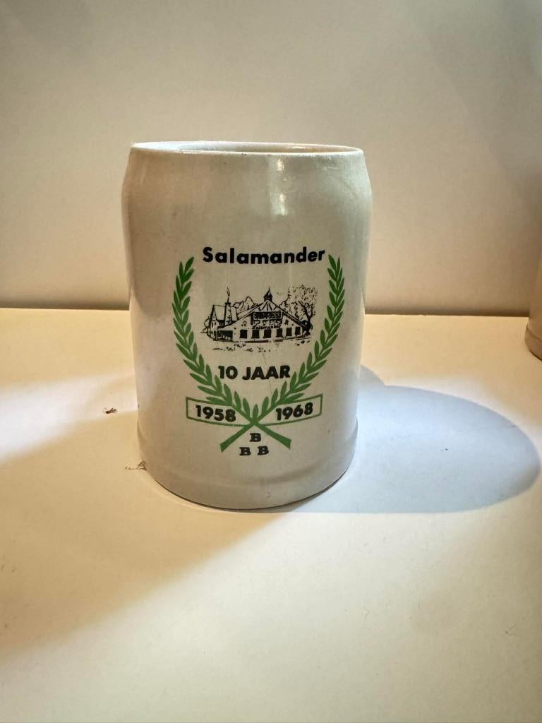 Bierpotten Belgie en Duitsland, Ophalen of Verzenden, Gebruikt, Pul(len), Overige merken