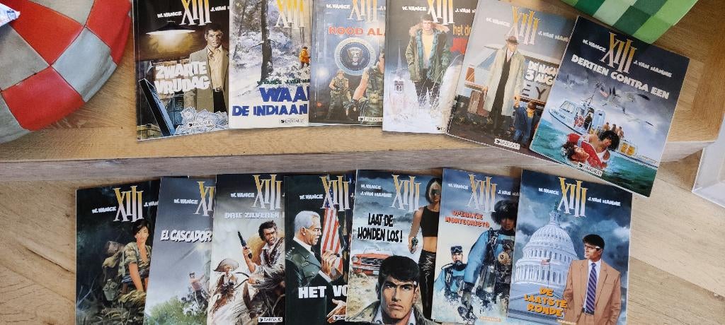 13 strips van XIII in supergoeie staat, Boeken, Ophalen, Zo goed als nieuw, Meerdere stripboeken, Vance & Van Hamme