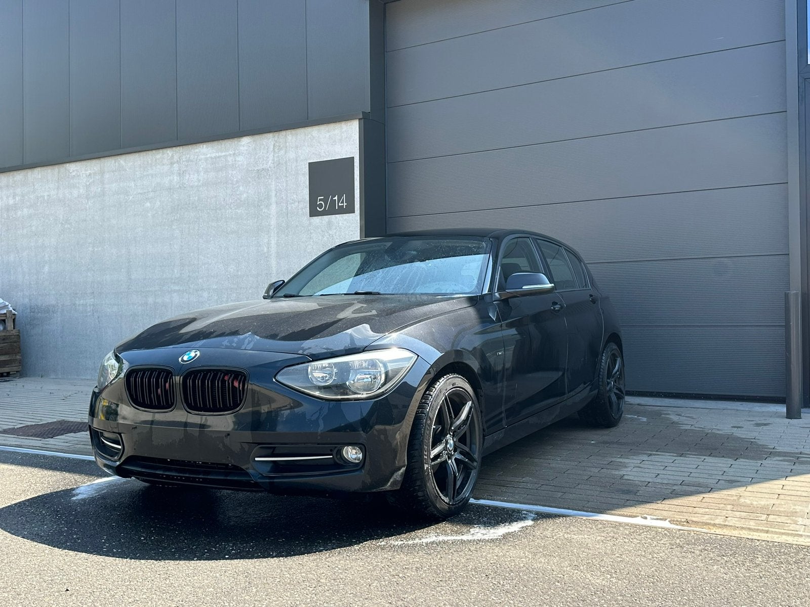 BMW 1reeks 118d Sportline! Navi Cruise Parkeersensoren, Euro 5, 1 Reeks, 1995 cc, 4 cilinders