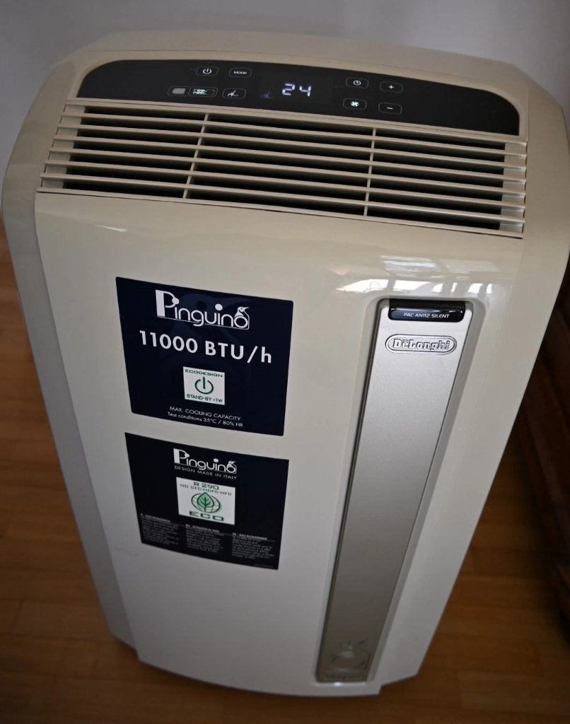 Climatiseur mobile DeLonghi - PAC AN112 SILENT 2.9kW, Refroidissement et Déshumidification, Enlèvement ou Envoi, Moins de 60 m³