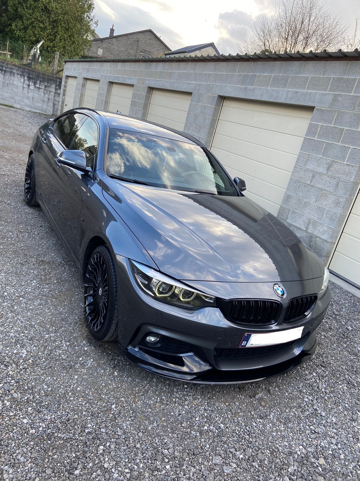 BMW série 418d pack M, Enlèvement