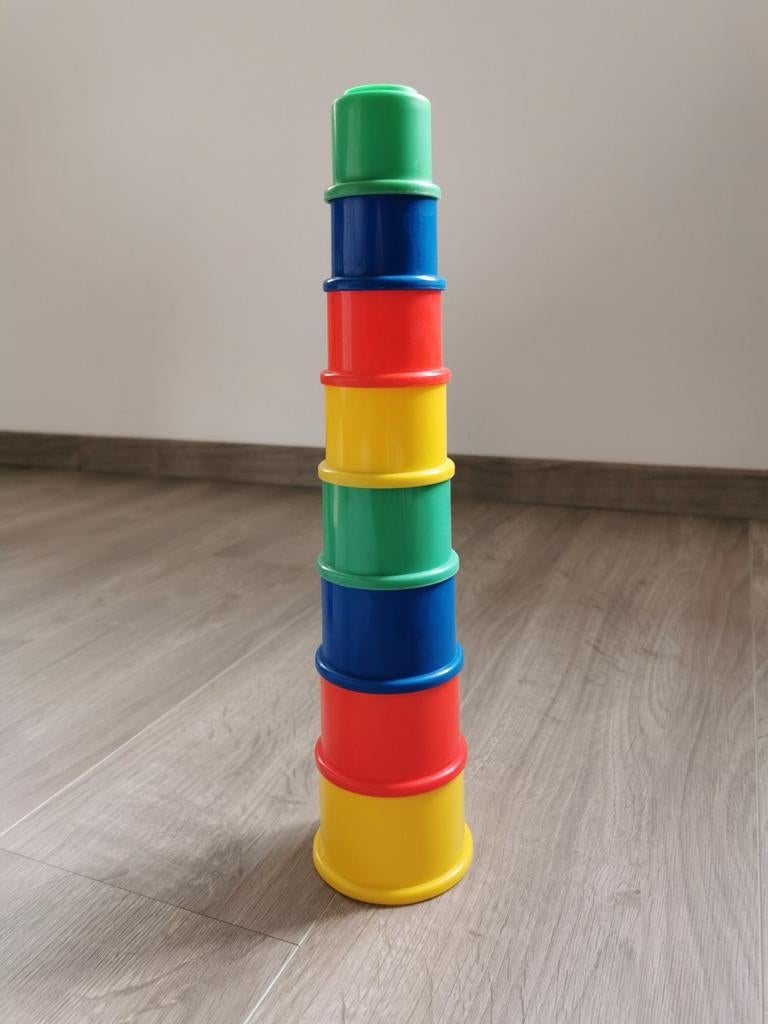 Stapelbekers Fisher Price, Ophalen of Verzenden, Gebruikt, Overige typen