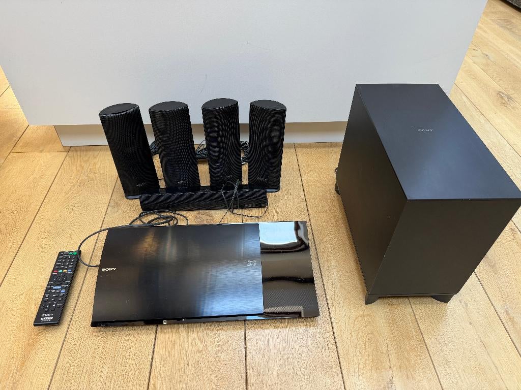 Sony surround system en blueray/dvd speler, Ophalen, Gebruikt, Blu-ray-speler, 5.1-systeem