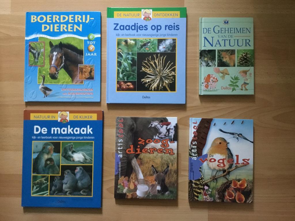 Boeken kinderen natuur, Ophalen of Verzenden