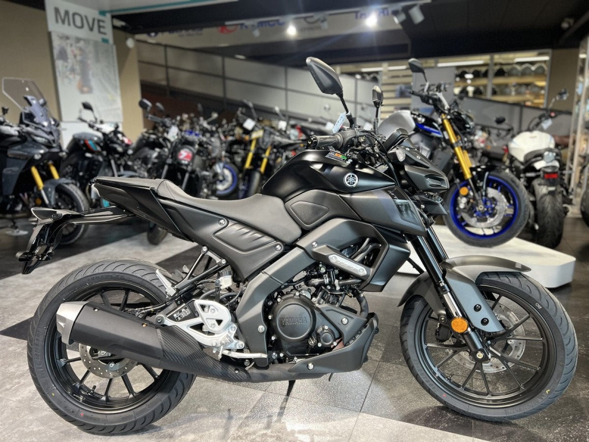 Yamaha MT-125 TECH BLACK, Entreprise, Neuf, Manuelle, Naked bike