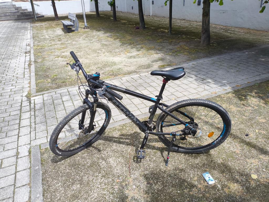 Mountainbike B-TWIN, Fietsen en Brommers, Ophalen, 24 inch of meer, B-twin, Gebruikt