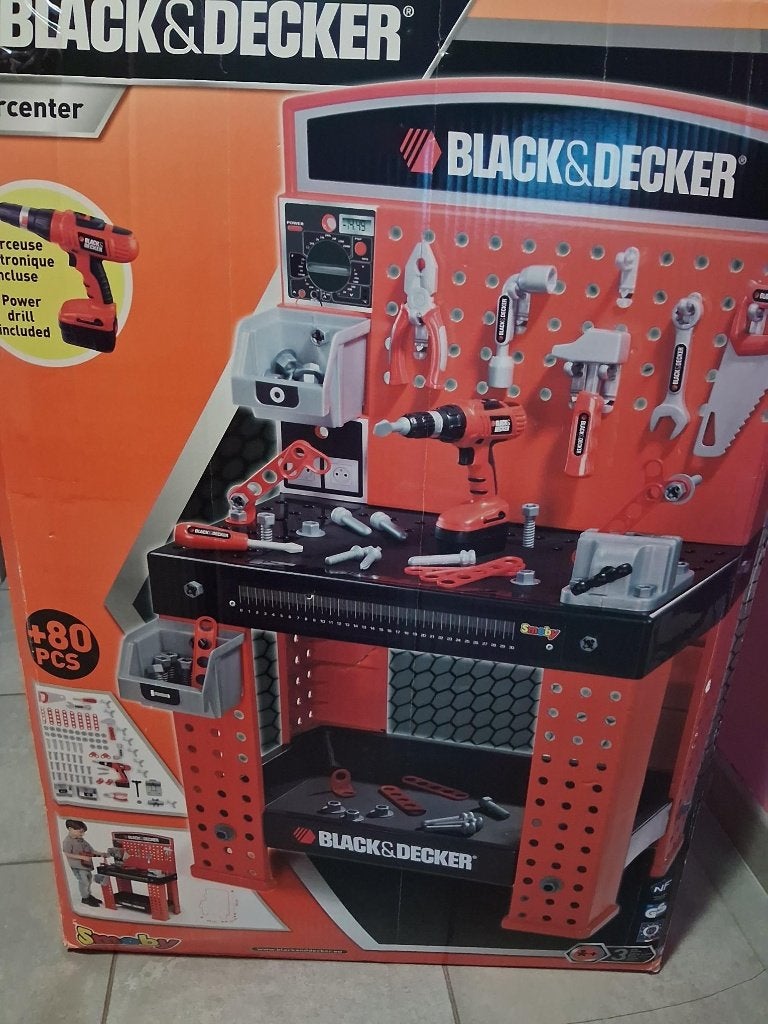 Speelgoed Werktafel Black & Decker, Kinderen en Baby's, Ophalen, Gebruikt