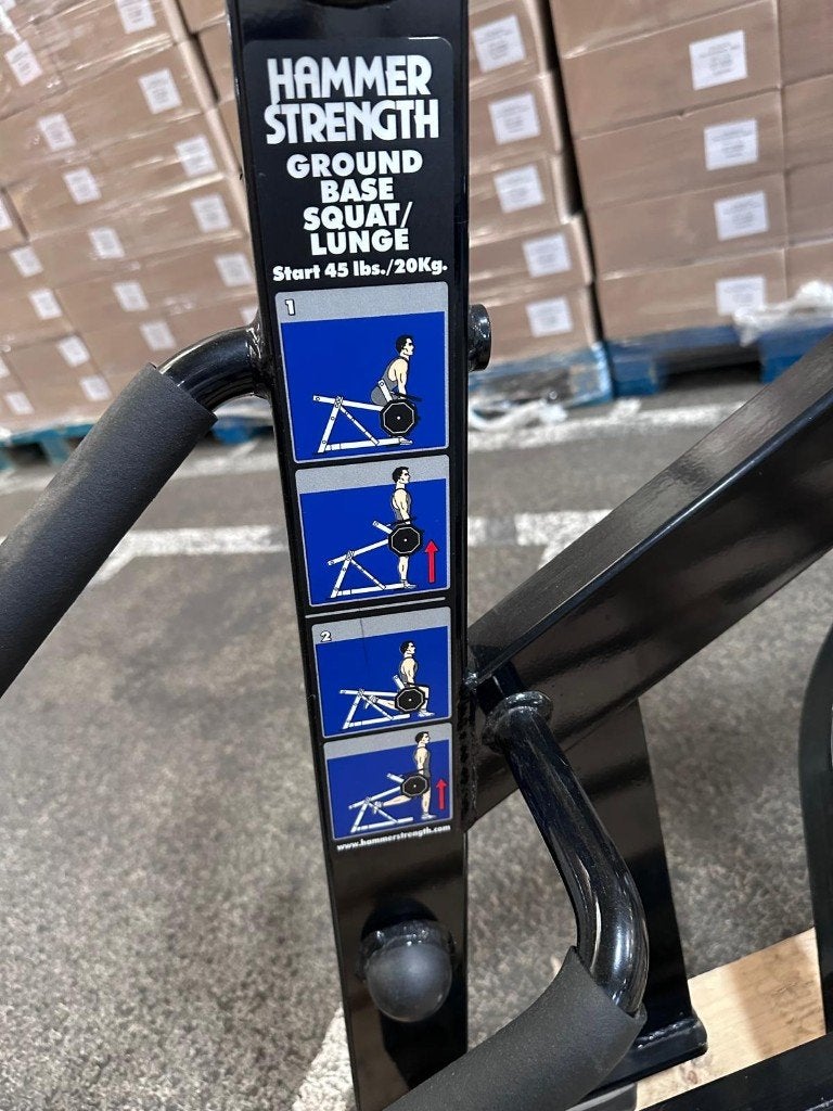 HAMERSTERKTE SQUAT LUNGE OP DE GROND, Ophalen of Verzenden, Zo goed als nieuw