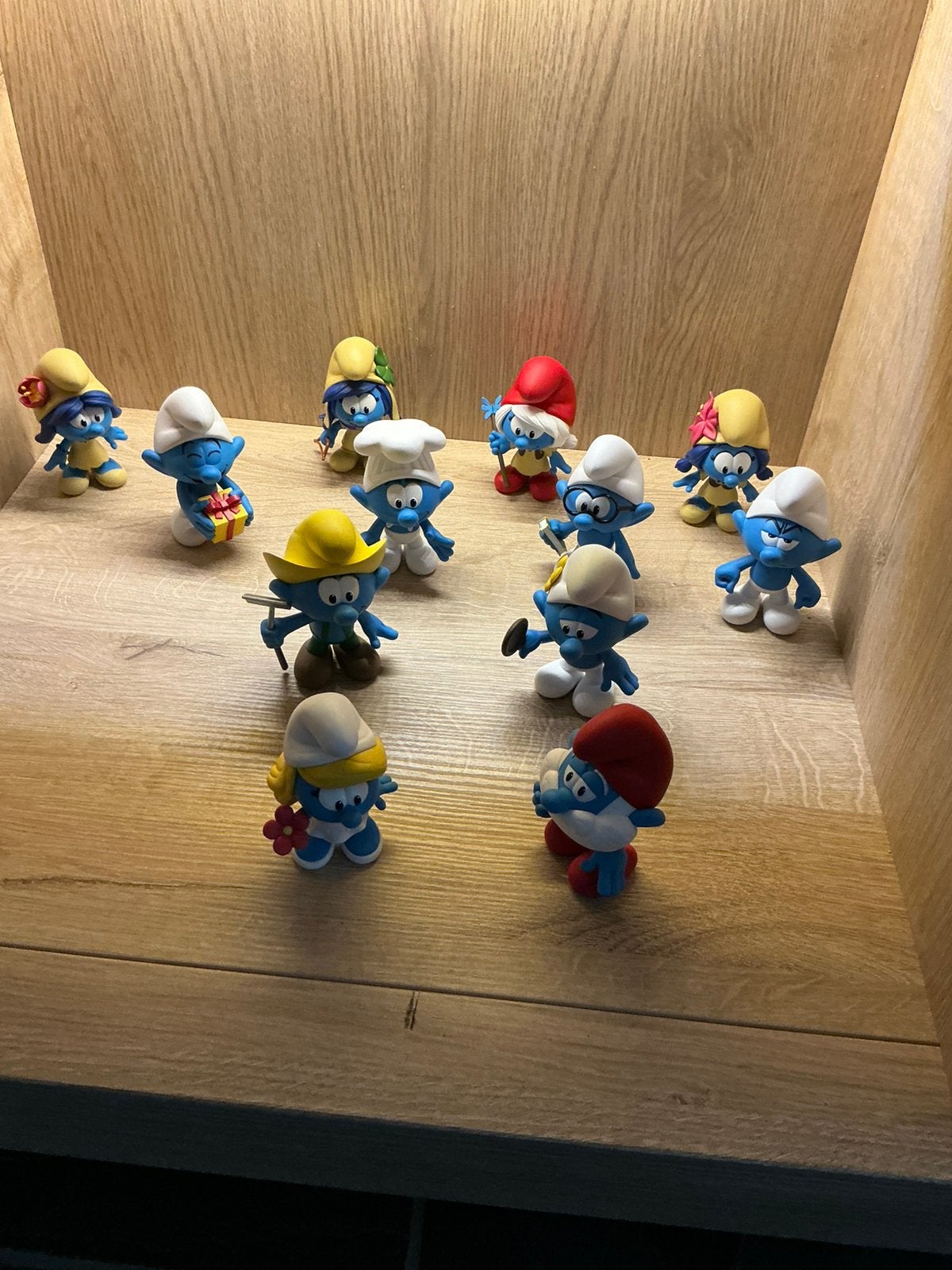 2 Smurfen sets peyo Hong kong serie 1&2, Ophalen of Verzenden, Nieuw, Verschillende Smurfen, Poppetje, Figuurtje of Knuffel