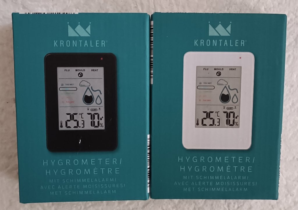 'KRONTALER' - Thermomètre & Hygromètre, Enlèvement ou Envoi, Neuf, Température