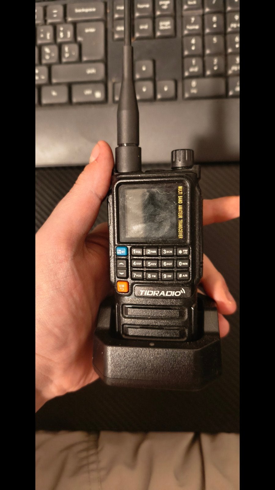 walkie talkie, Ophalen