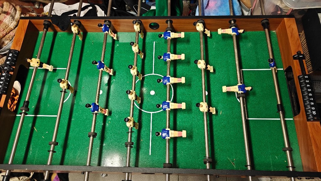 VoetbalTafel, Ophalen, Gebruikt