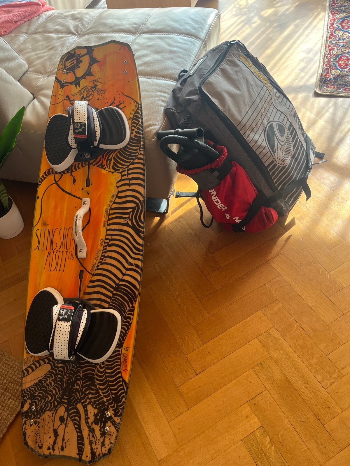 Kite, Watersport en Boten, Ophalen of Verzenden, Zo goed als nieuw, Board