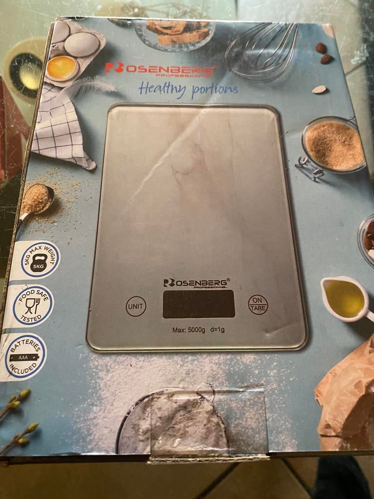 Balance de cuisine, Electroménager, Balance de cuisine, Enlèvement, 1 à 500 grammes, Neuf