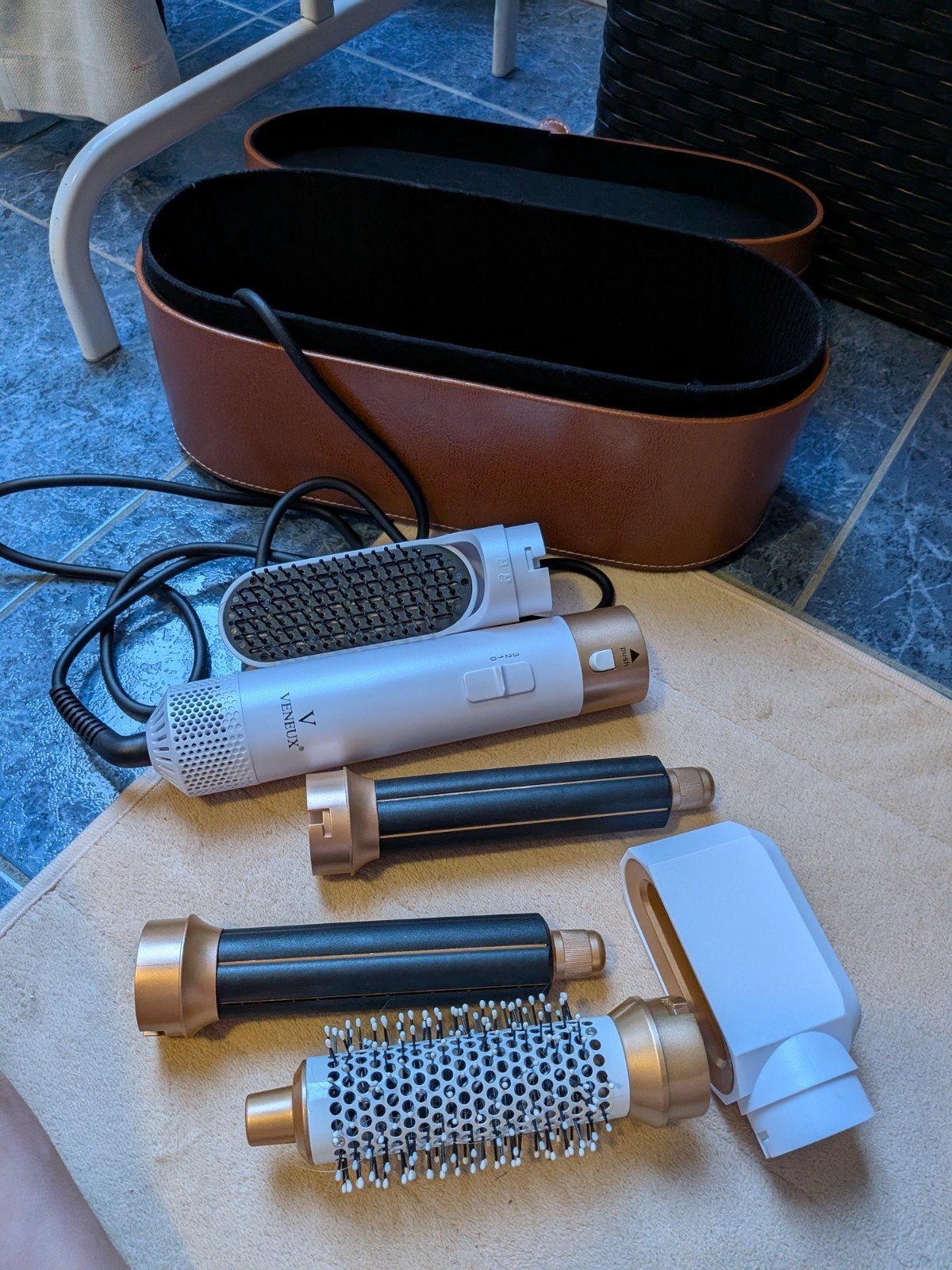 Veneux airstyler föhn borstel nieuw, Handtassen en Accessoires, Ophalen