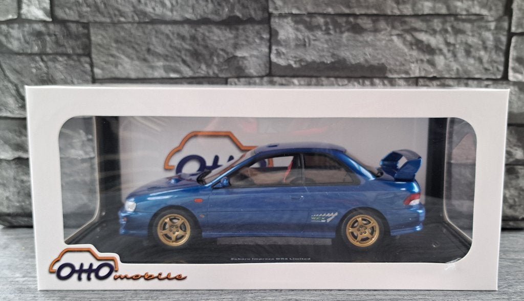 !!PROMOTIONS!! Subaru Impreza WRX Type R STi Sonic Blue 1/18, Hobby & Loisirs créatifs, Neuf, OttOMobile, Enlèvement ou Envoi