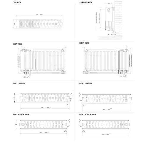 RADIATEUR à panneaux, Enlèvement, Radiateur, 30 à 80 cm, 60 à 150 cm