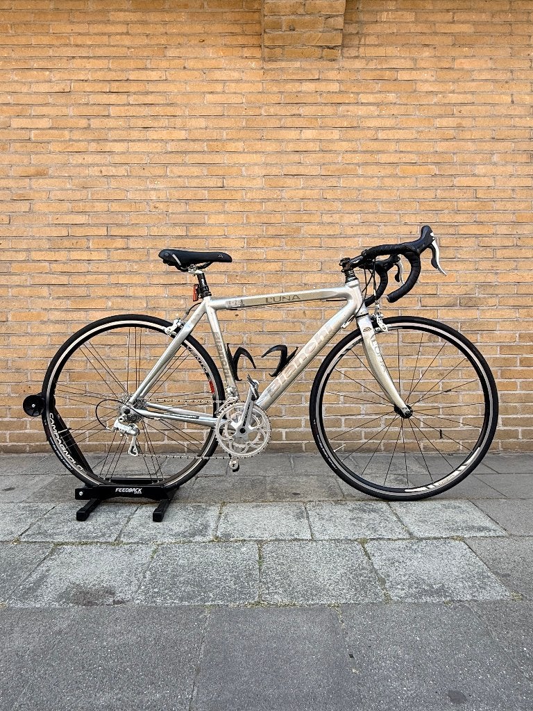 Bianchi Luna Dames Koersfiets Te Koop, Fietsen en Brommers, 28 inch, Gebruikt, 10 tot 15 versnellingen, Velgrem
