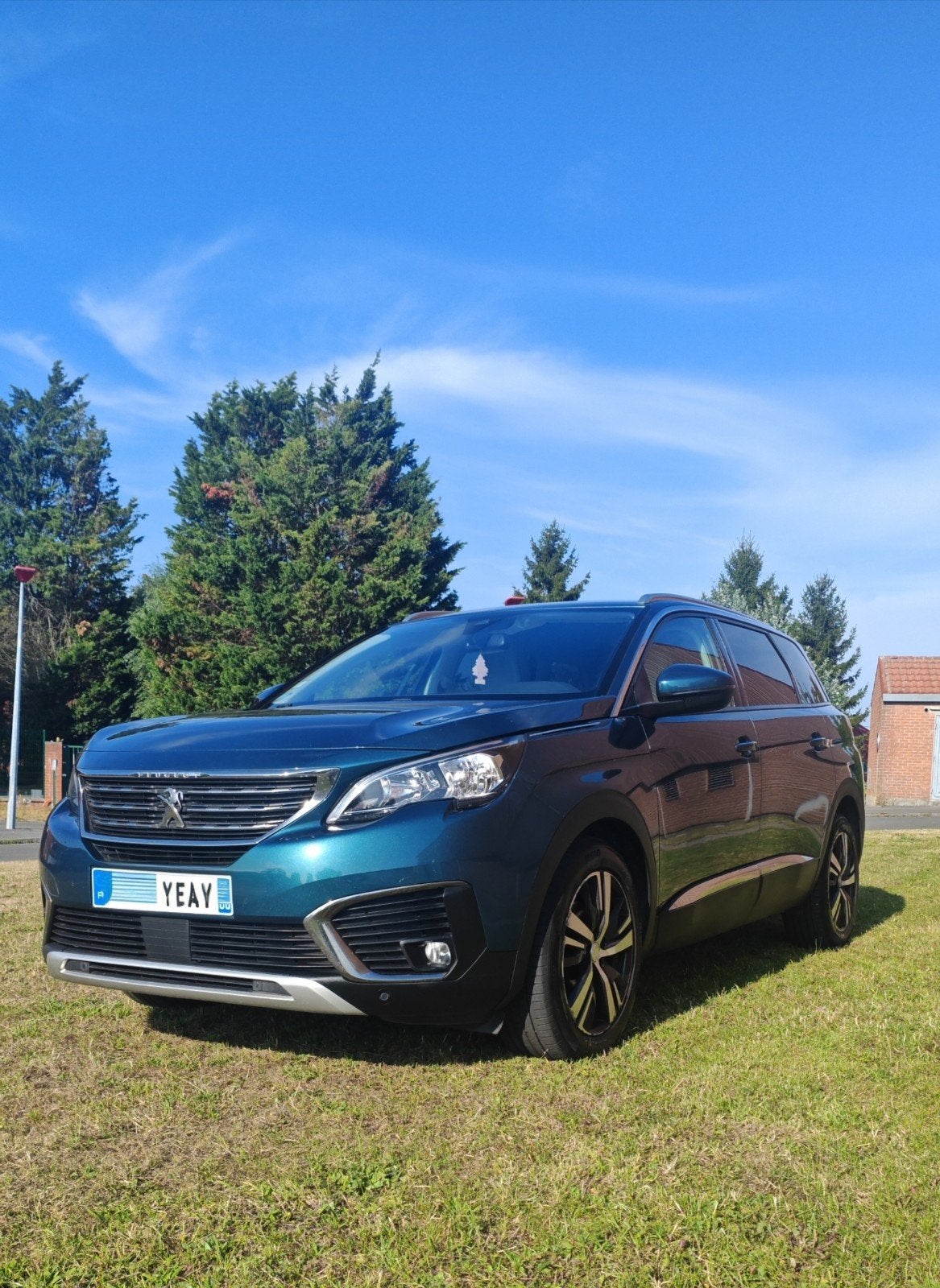PEUGEOT 5008 1.5 bluehdi 130  VÉHICULE FRANÇAIS, Auto's, Peugeot, Automaat, Leder, Diesel, Particulier