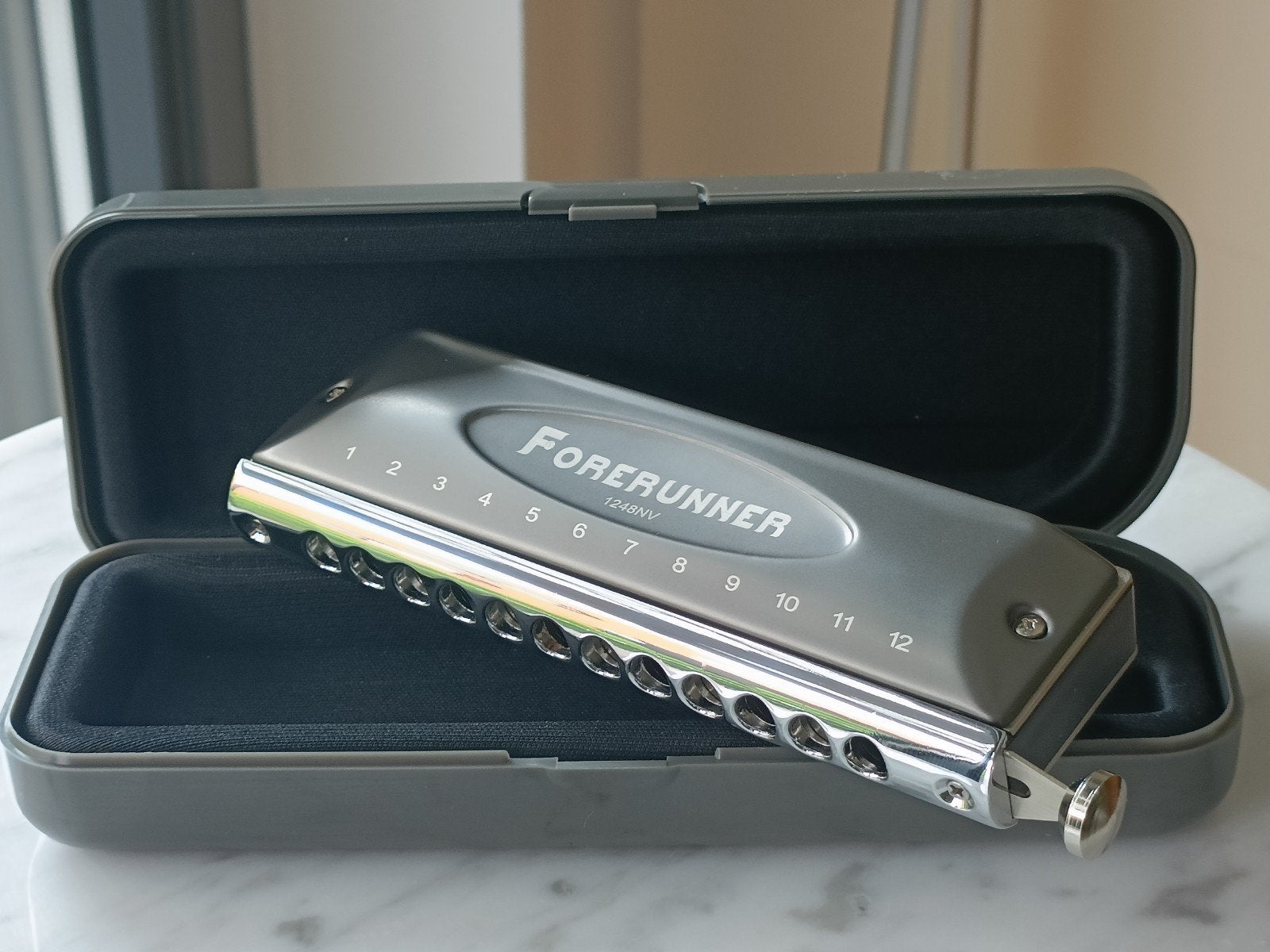 Armónica FORERUNNER 1248 NV. Negen in dit geval. Nieuw 159€, Muziek en Instrumenten, Ophalen of Verzenden, Nieuw, Chromatisch