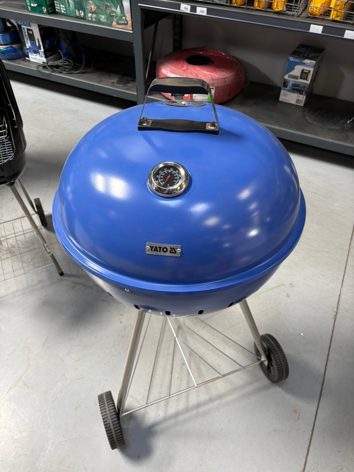 TOTAL SUMMER LIQUIDATION BBQ ROUND 54cm blauw., Ophalen, Nieuw
