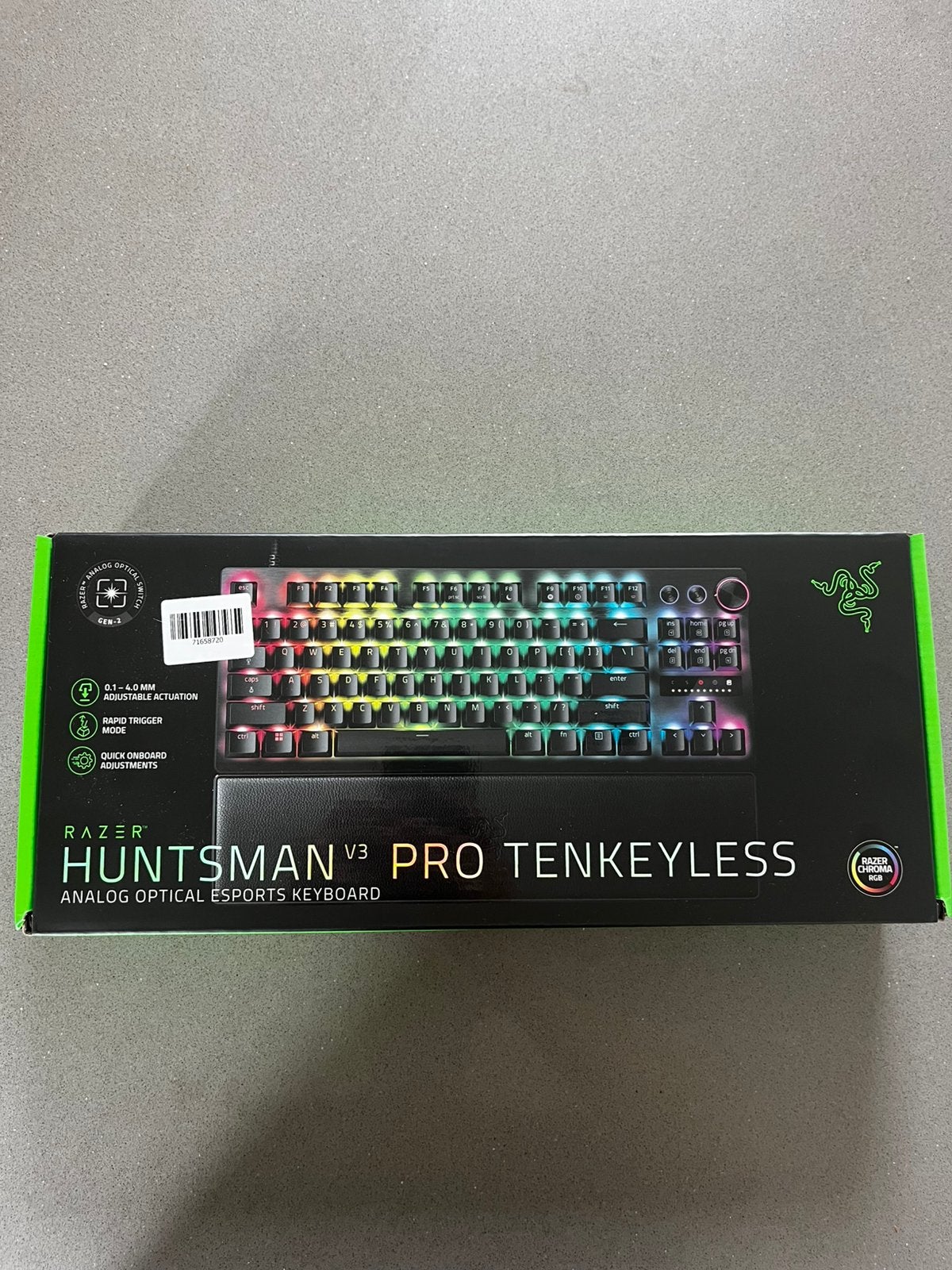 RAZER : Huntsman v3 Pro TENKEYLESS, Informatique & Logiciels, Enlèvement ou Envoi, Utilisé
