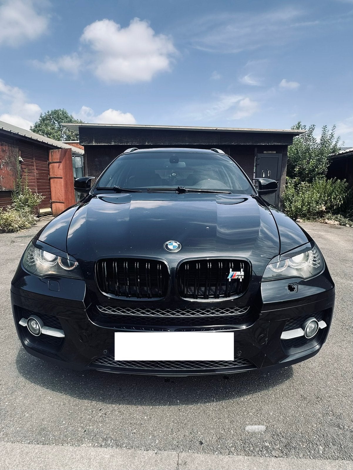 Je vend ma BMW e71 x6 3.0d xdrive 2011 pack Sport roule, Auto's, BMW, Zwart, Multifunctioneel stuurwiel, Zwart, X6