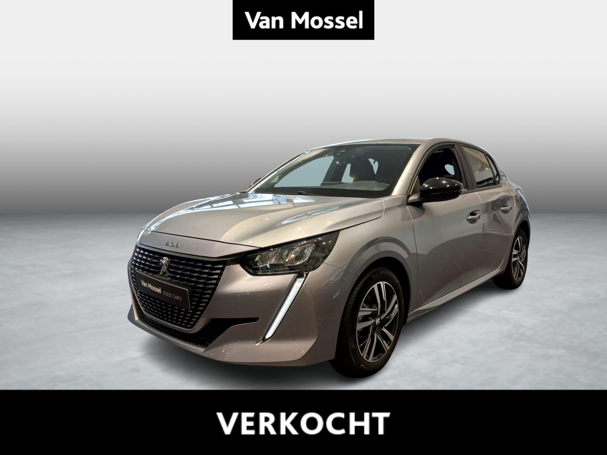 Peugeot 208 1.5 BlueHDi Allure, Autos, Argent ou Gris, Achat, Euro 6, Entreprise