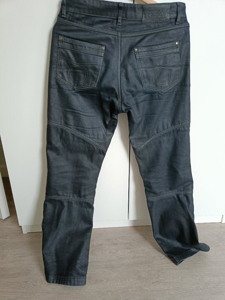 Motor broek jeans heren, Kleding | Heren, Ophalen, Furygan held D 38, Zwart, Overige jeansmaten