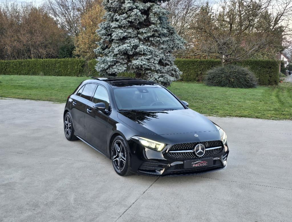 MB Classe A 220 Ess. ** Pack AMG - Toit Pano ** Garantie 12M, Achat, 139 g/km, Euro 6, Entreprise