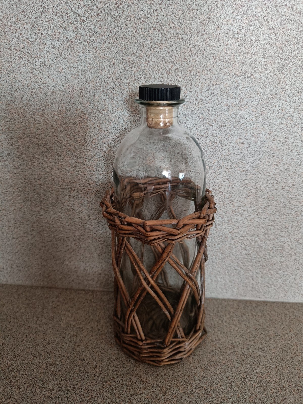 Bouteille décorative, Maison & Meubles, Enlèvement, Noir, Verre
