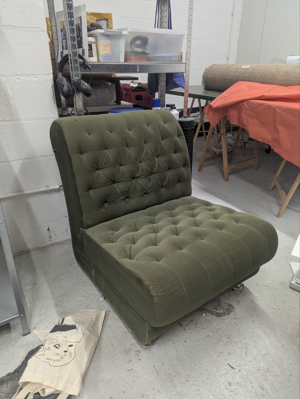 Fauteuil vintage, Maison & Meubles, Enlèvement