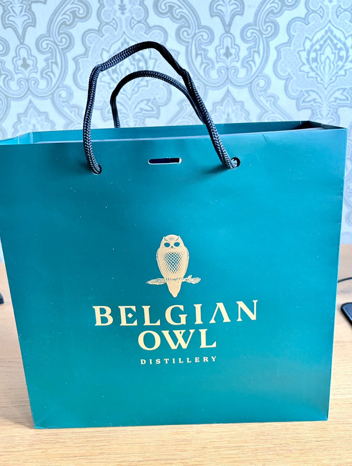 Belgian Owl whisky cadeauverpakking, Ophalen of Verzenden, Zo goed als nieuw