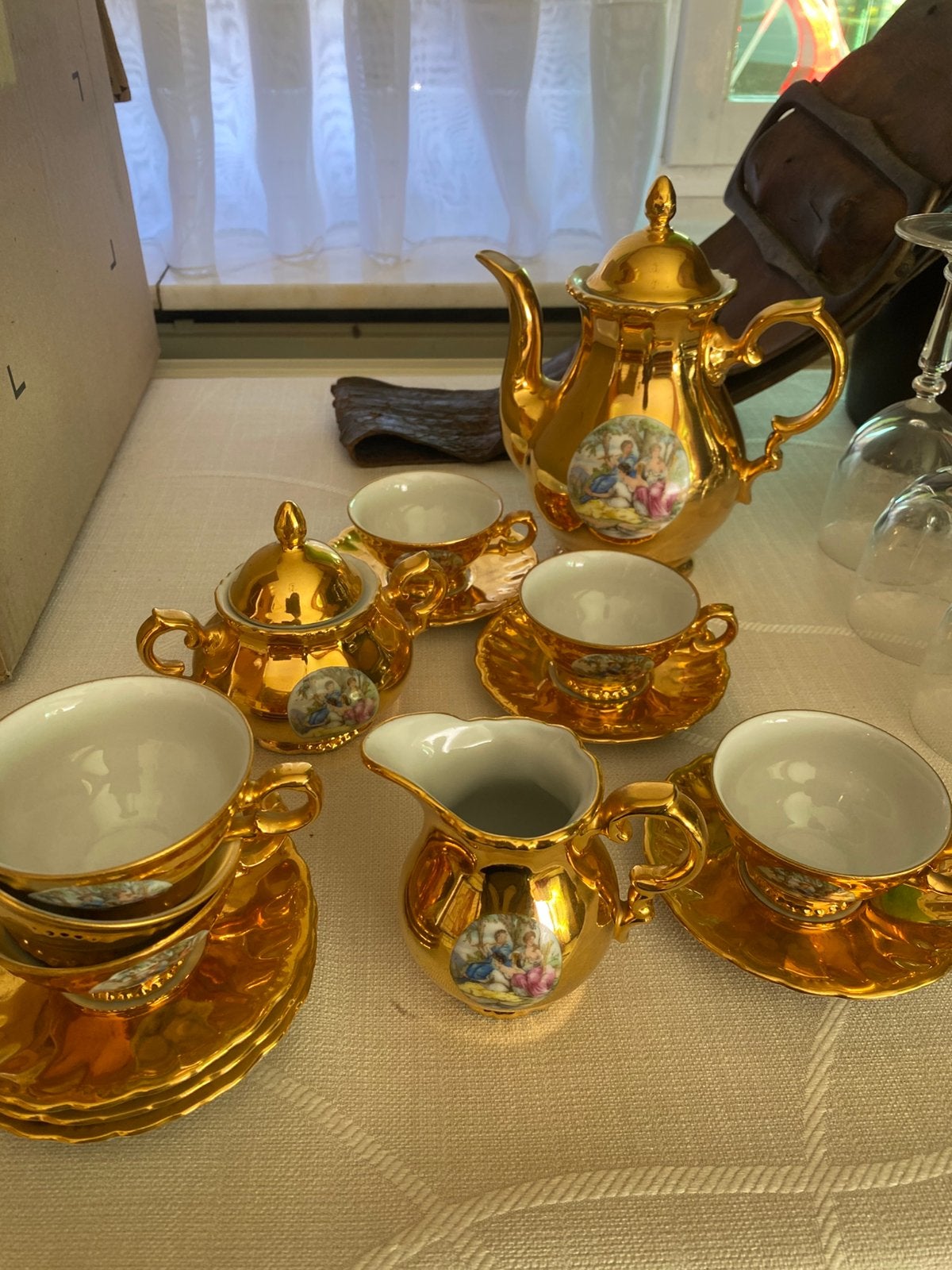 Uniek Bavaria koffieservies compleet, Ophalen