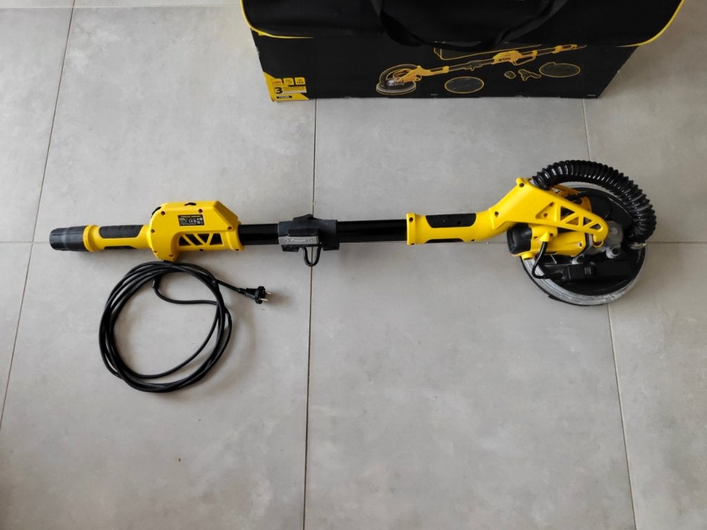 Stanley Fatmax SFMEE500S-QS langnekschuurmachine / giraffe, Ophalen, Zo goed als nieuw, 600 tot 1200 watt, Vlakschuurmachine