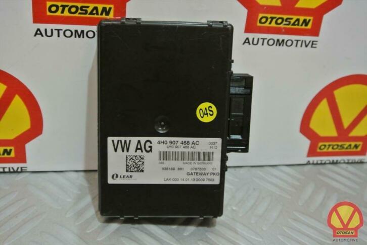 audi a6 s6 4g can gateway 4h0907468ac, Auto-onderdelen, Elektronica en Kabels, Audi, Gebruikt