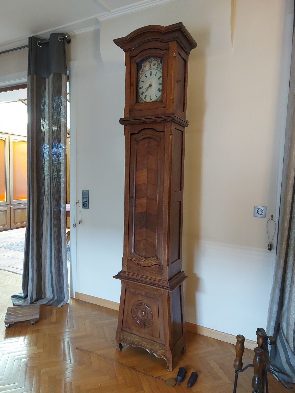Horloge bois, Mons, Antiquités & Art, Antiquités | Horloges, Enlèvement