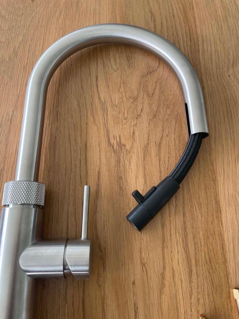 Mitigeur qooker, Bricolage & Construction, Sanitaire, Enlèvement, Neuf, Inox, Robinet