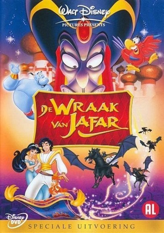 Disney dvd - aladdin - De wraak van jafar, Ophalen of Verzenden