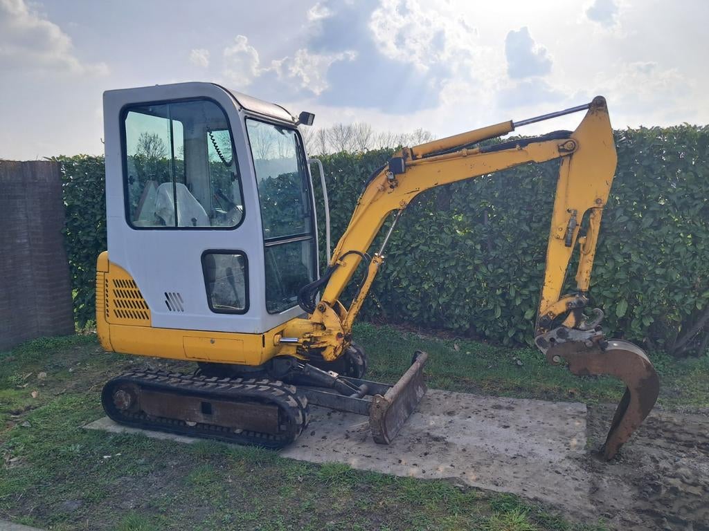 Minigraver Takeuchi TB016 / Minikraan / Graafmachine, Enlèvement