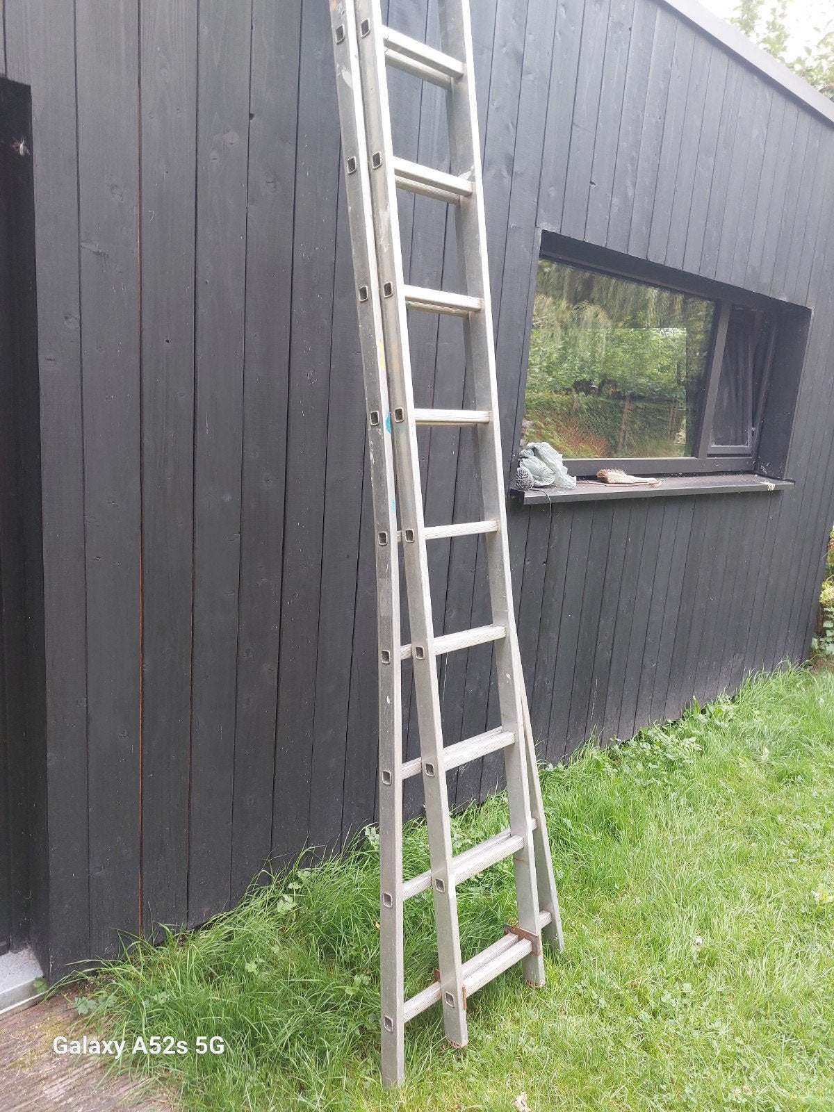 2 delig lader, Doe-het-zelf en Bouw, Ladders en Trappen, Ophalen, Ladder