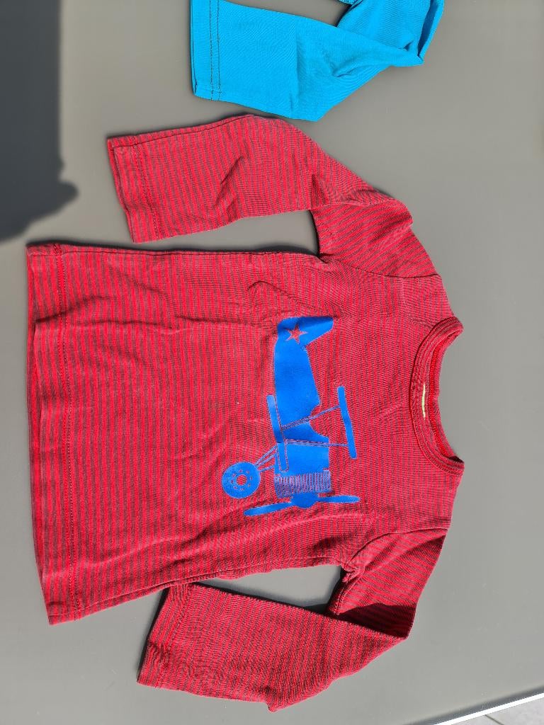 Roode trui, pull met vliegtuig, Lily Balou, 86, Kinderen en Baby's, Ophalen, Zo goed als nieuw