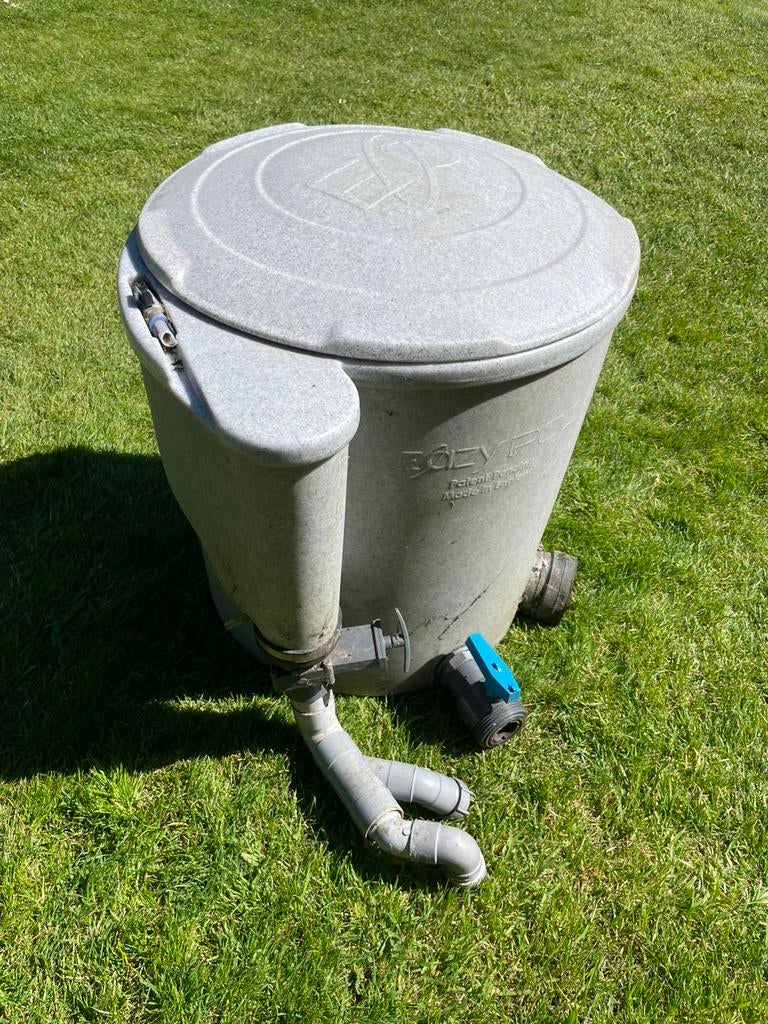Filtre pour etang, Enlèvement