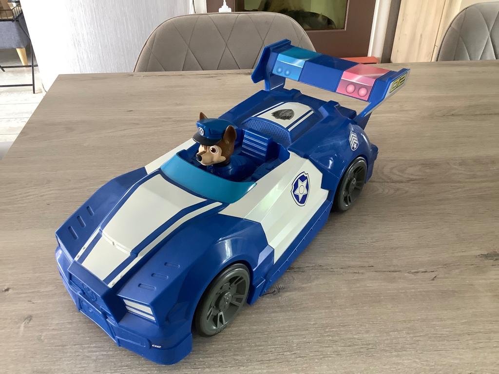 Paw Patrol Chase Xl voertuig (18x47 cm), Kinderen en Baby's, Speelgoed | Actiefiguren, Ophalen of Verzenden, Zo goed als nieuw