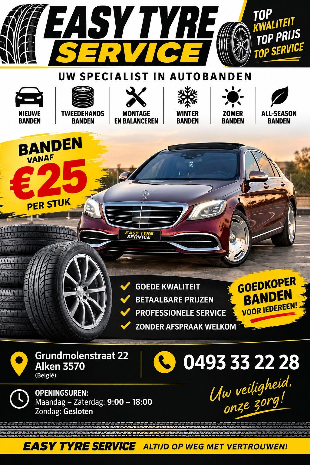 Adres:  Groenmolenstraat 22, 3570 Alken  0493 33 22 28, Ophalen of Verzenden