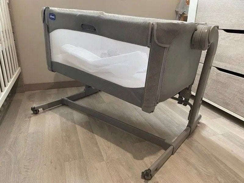Berceau Cododo Chicco Next2Me Magic Evo Grey Mist, Kinderen en Baby's, Babywiegjes en Ledikanten, Wieg, Ophalen