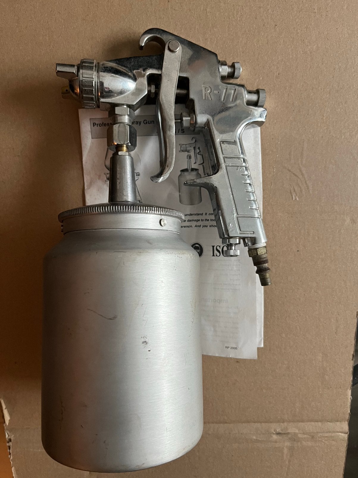 Verfspuit persmucht R -77, Bricolage & Construction, Compresseurs, Enlèvement